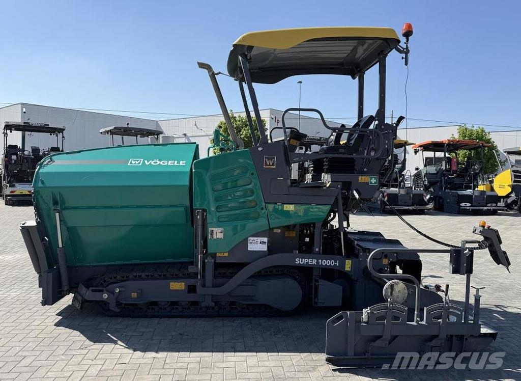 Vögele S 1000i Asfaltadoras