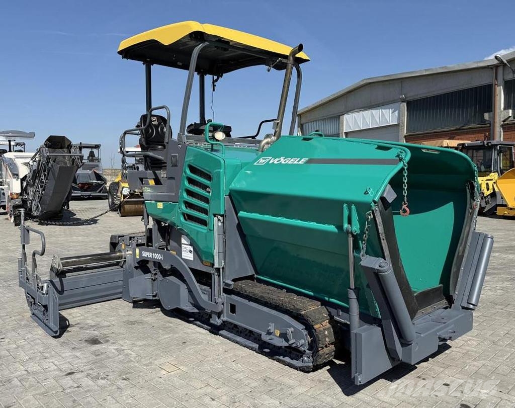 Vögele S 1000i Asfaltadoras