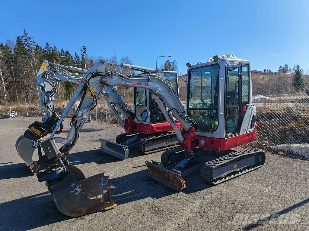 Takeuchi TB 225 Minigravere <7t