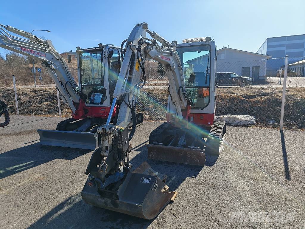 Takeuchi TB 225 Minigravere <7t