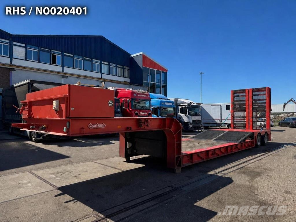 Nooteboom EURO 38 02 - 2 AXLE BPW WITH RAMPS Tieflader-Auflieger
