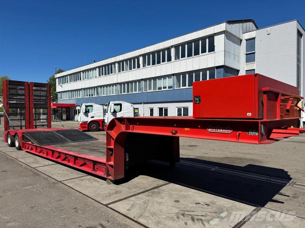 Nooteboom EURO 38 02 - 2 AXLE BPW WITH RAMPS Tieflader-Auflieger