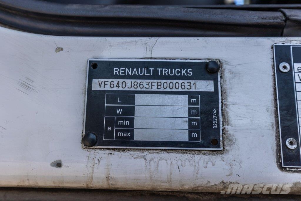 Renault D 18 250 DXI + DHOLLANDIA 1.5T. Camiones con caja de remolque