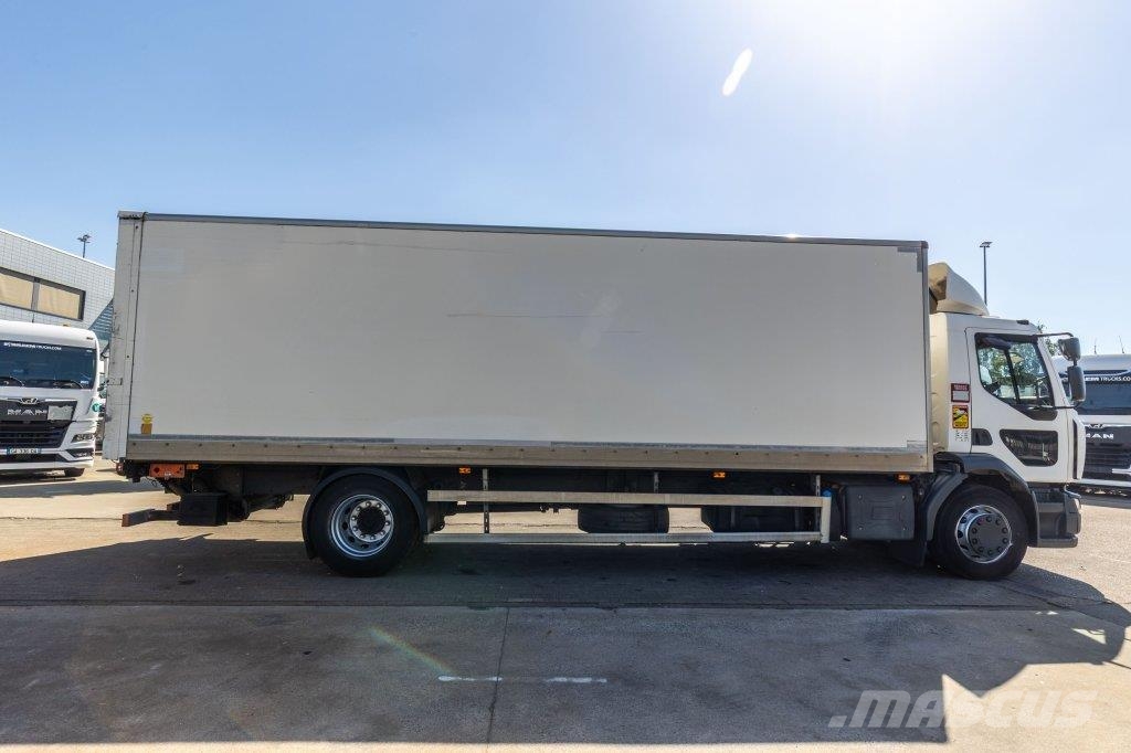 Renault D 18 250 DXI + DHOLLANDIA 1.5T. Camiones con caja de remolque