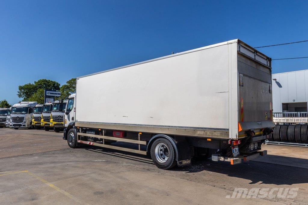 Renault D 18 250 DXI + DHOLLANDIA 1.5T. Camiones con caja de remolque