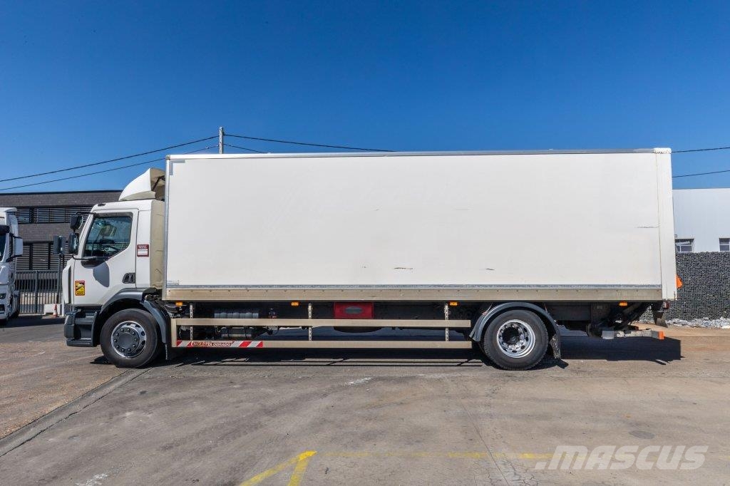 Renault D 18 250 DXI + DHOLLANDIA 1.5T. Camiones con caja de remolque