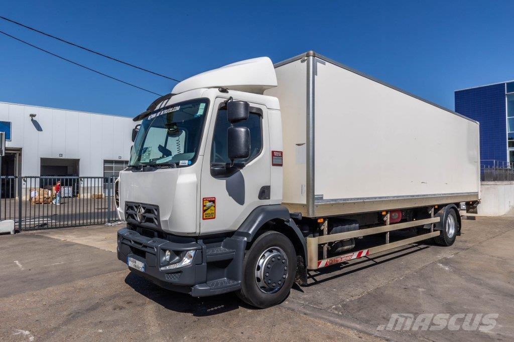 Renault D 18 250 DXI + DHOLLANDIA 1.5T. Camiones con caja de remolque