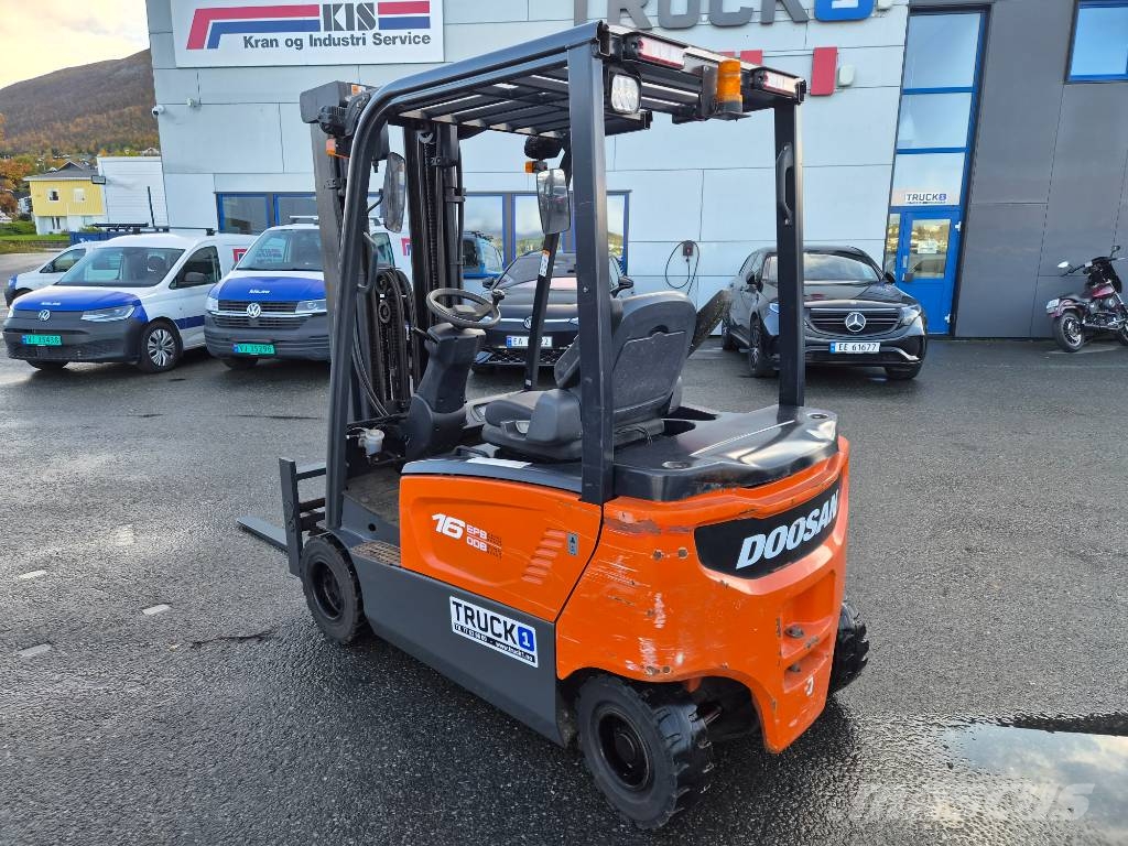 Doosan 1.6 tonns el.truck Electric forklifts