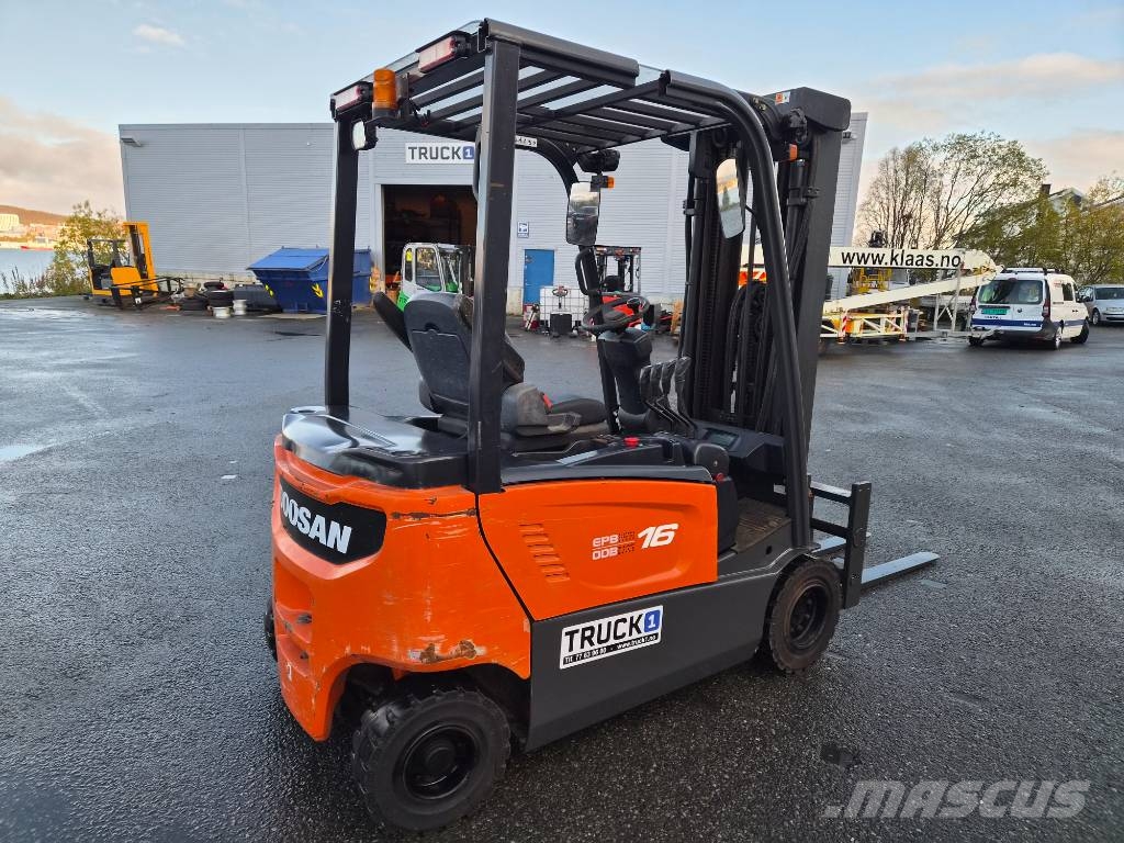 Doosan 1.6 tonns el.truck Electric forklifts