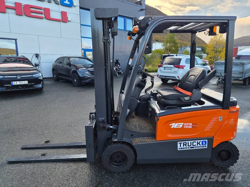Doosan 1.6 tonns el.truck Electric forklifts