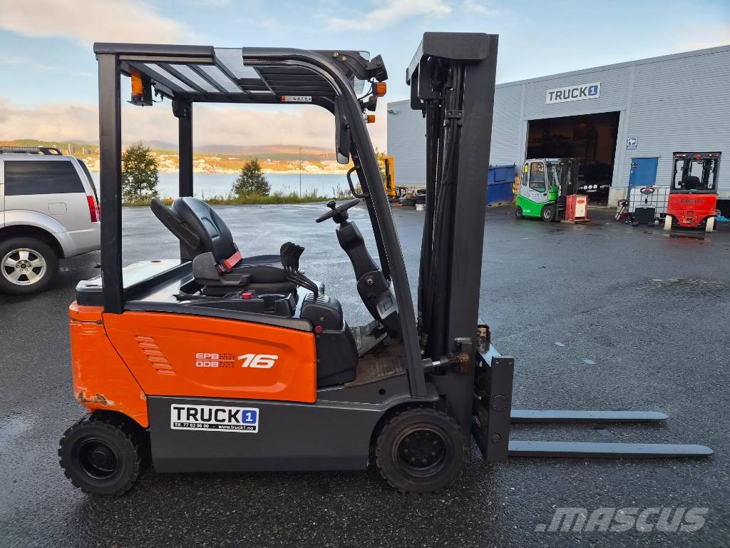 Doosan 1.6 tonns el.truck Electric forklifts