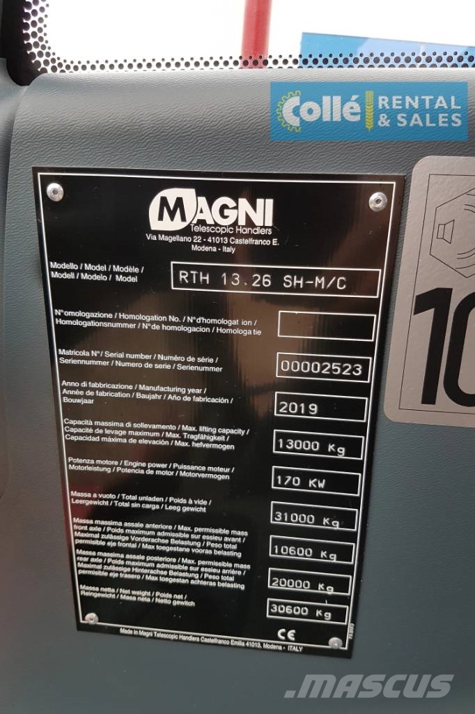 Magni RTH 13.26 | 2020 Teleskoplastere