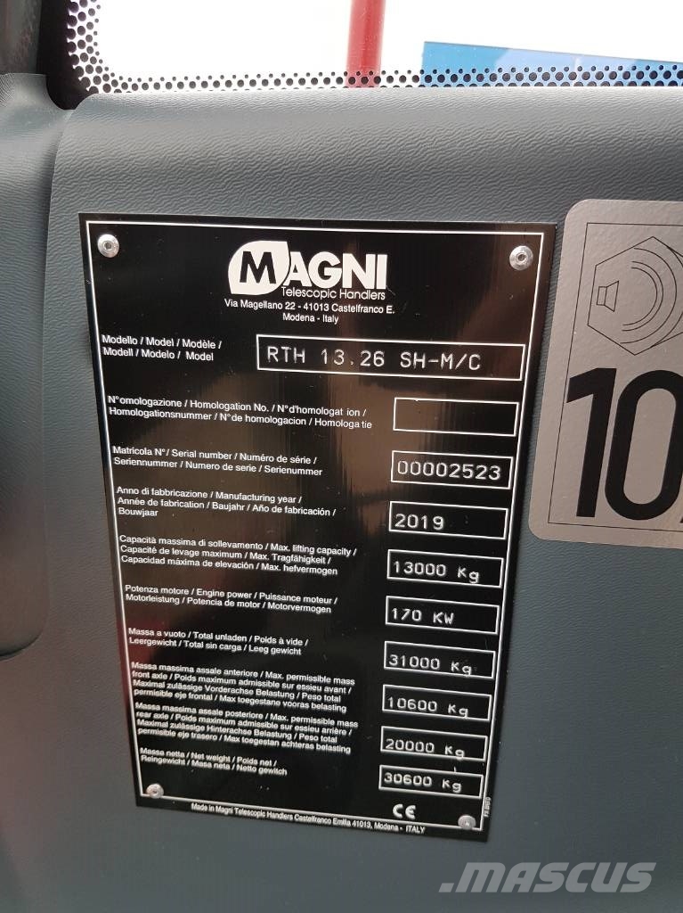 Magni RTH 13.26 | 2020 Телескопични товарачи