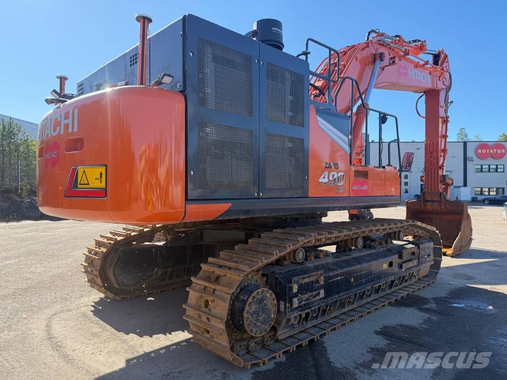 Hitachi ZX 490 LC-7 Kāpurķēžu ekskavatori