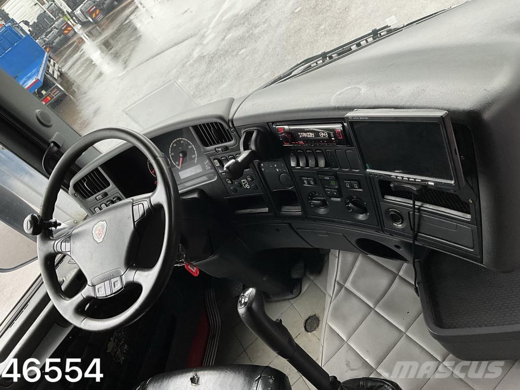 Scania R500 V8 8x4 Manual Hiab 42 Tonmeter laadkraan + Fl Univerzálne terénne žeriavy