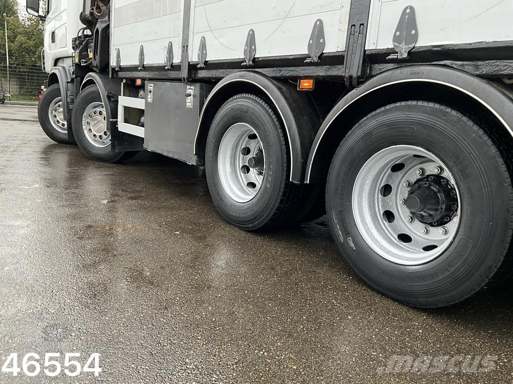 Scania R500 V8 8x4 Manual Hiab 42 Tonmeter laadkraan + Fl Polovne dizalice za sve terene