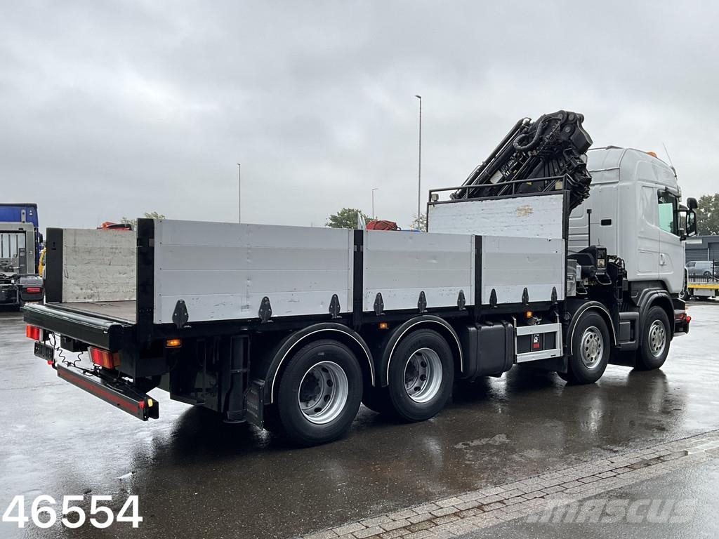 Scania R500 V8 8x4 Manual Hiab 42 Tonmeter laadkraan + Fl Polovne dizalice za sve terene