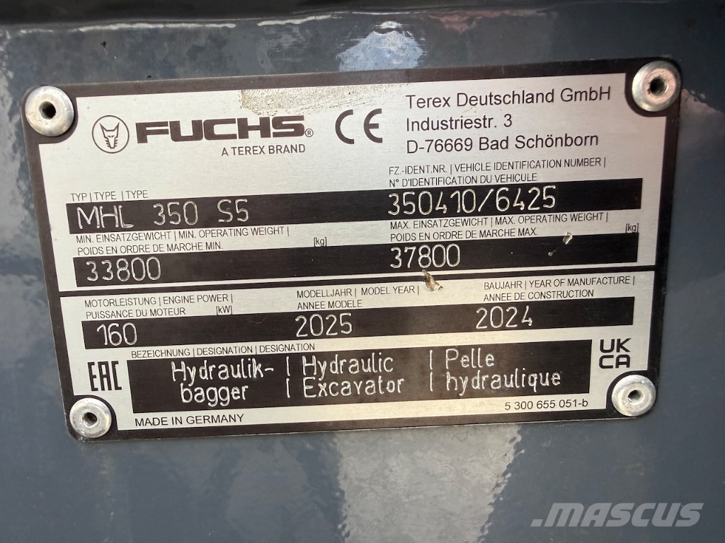 Fuchs MHL 350 F - MHL350 Waste / industry handlers