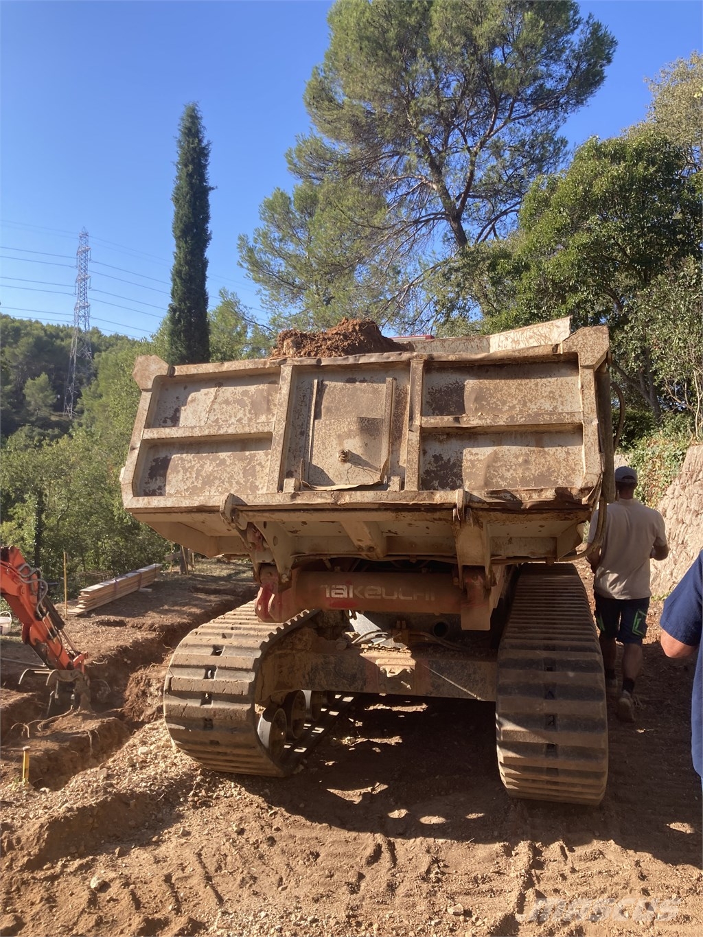 Takeuchi TCR 50 Lánctalpas dömperek