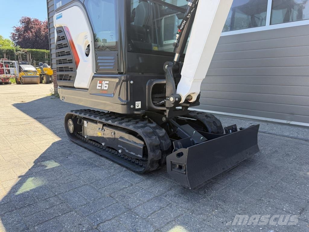 Bobcat E16 minigraver NIEUW €395 LEASE Mini kotrók < 7t