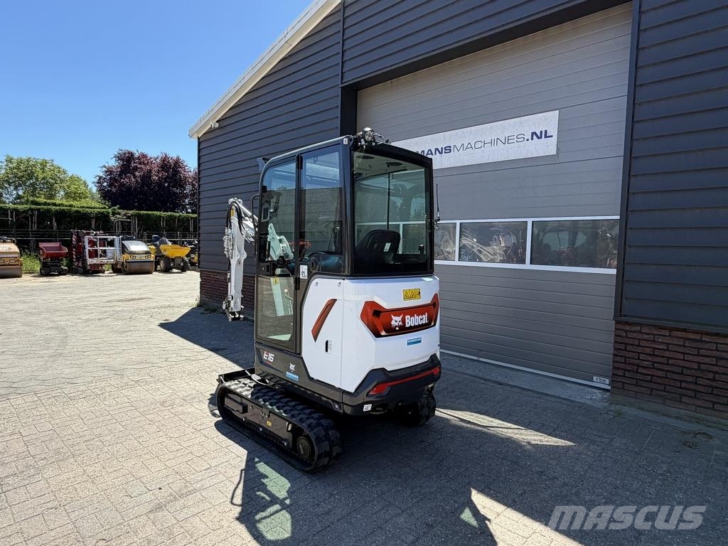 Bobcat E16 minigraver NIEUW €395 LEASE Mini kotrók < 7t