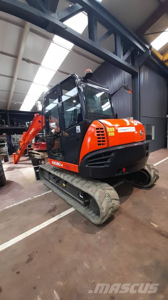 Kubota KX 080-4 Midigraafmachines 7t - 12t