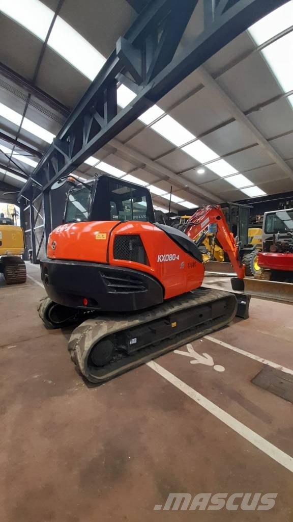 Kubota KX 080-4 Midigraafmachines 7t - 12t