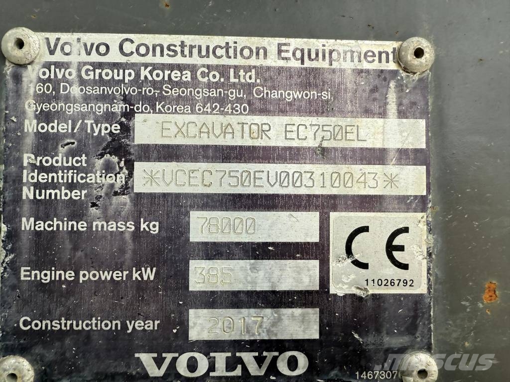 Volvo EC750EL Pelle sur chenilles