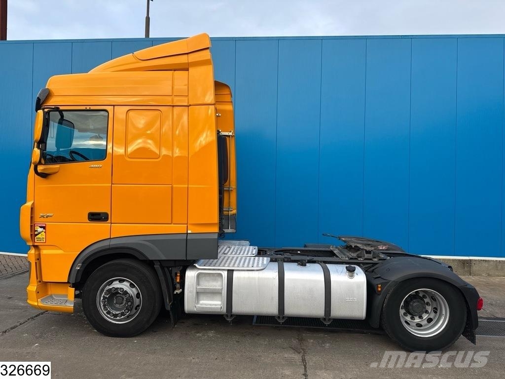 DAF XF 480 EURO 6d, ACC Nyergesvontatók