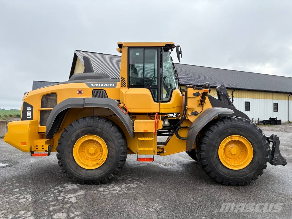 Volvo L110H lastmaskin, all utrustning, våg Wielladers