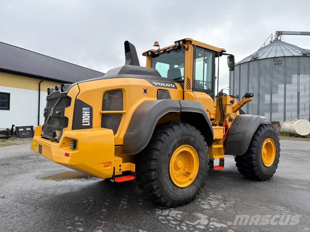 Volvo L110H lastmaskin, all utrustning, våg Wielladers