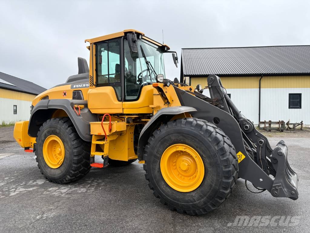 Volvo L110H lastmaskin, all utrustning, våg Wielladers