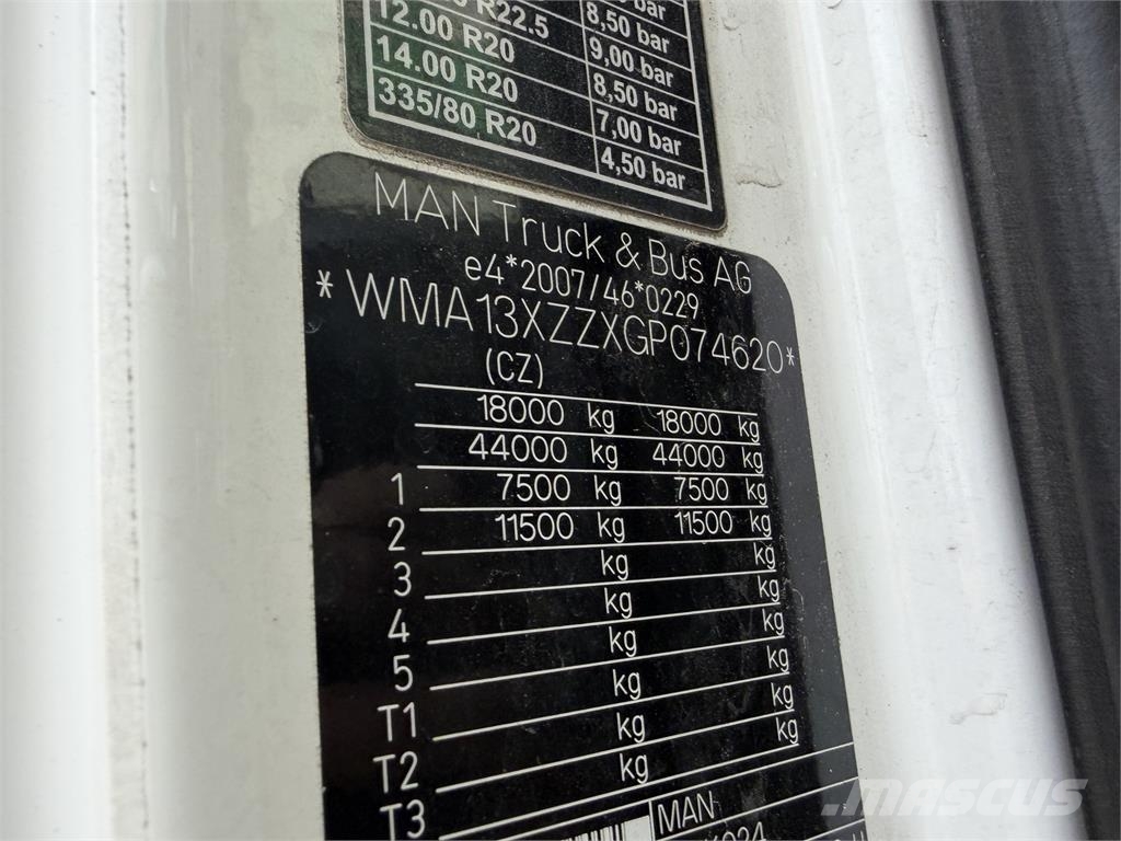 MAN TGX VIN 620 Sattelzugmaschinen