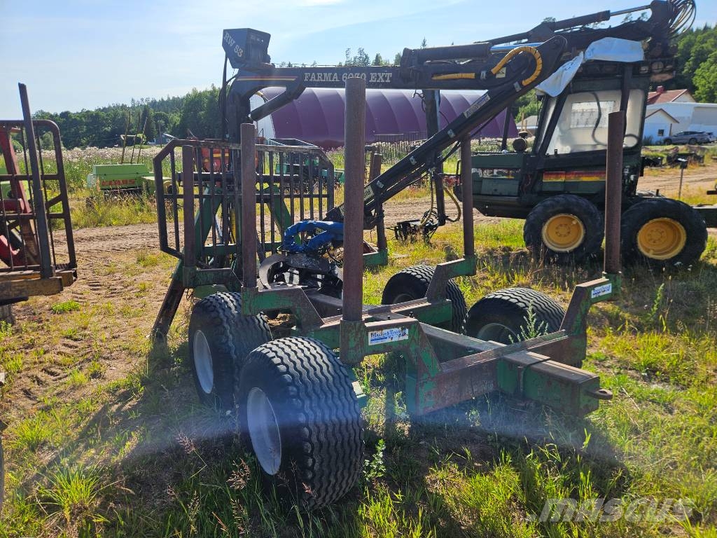 FARMA 6030BXT SKOGSVAGN 임업용 트레일러