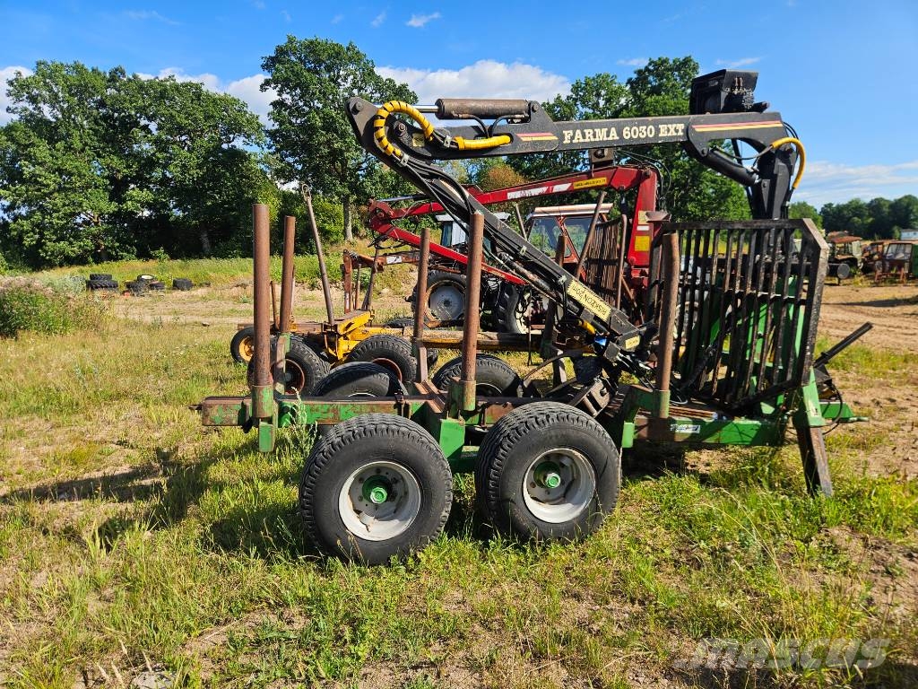 FARMA 6030BXT SKOGSVAGN 임업용 트레일러