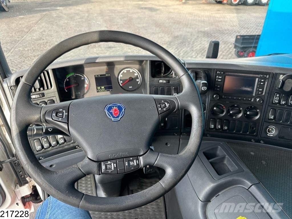 Scania P 410 EURO 6, PTO, Retarder, Lohr Trekkers