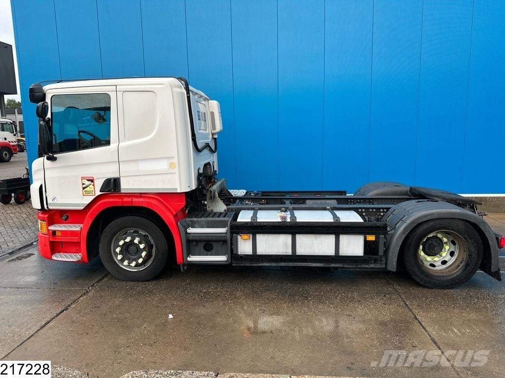 Scania P 410 EURO 6, PTO, Retarder, Lohr Trekkers
