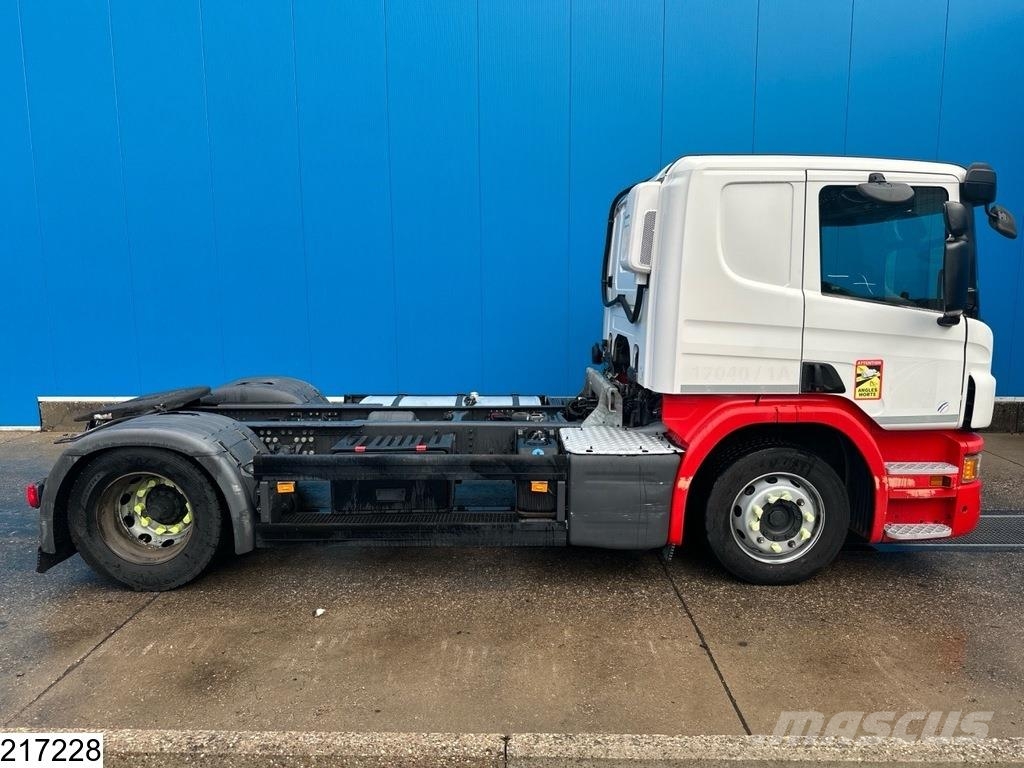 Scania P 410 EURO 6, PTO, Retarder, Lohr Trekkers