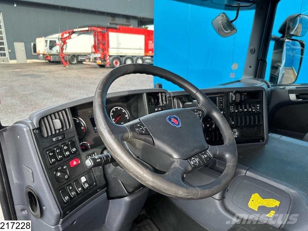 Scania P 410 EURO 6, PTO, Retarder, Lohr Trekkers