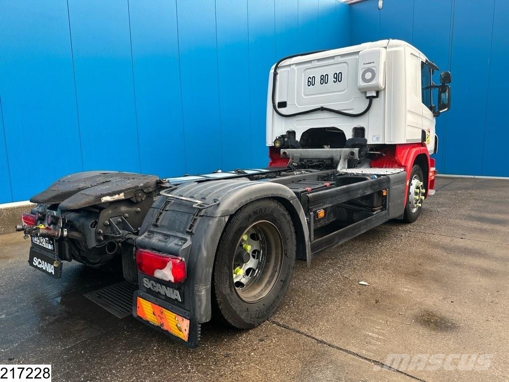 Scania P 410 EURO 6, PTO, Retarder, Lohr Trekkers