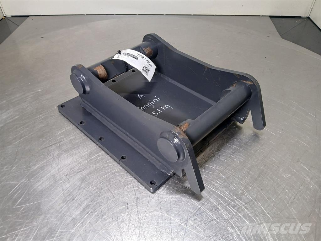 Yanmar VIO80-Cangini PINZA PF SELLA-Adapter plate Conectores rápidos