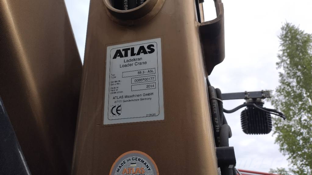 Atlas 88.3 -A5L Grúas cargadoras