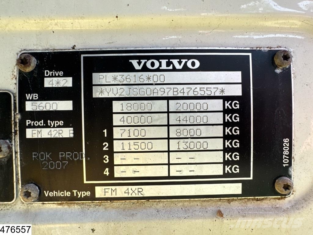 Volvo FM 400 EURO 5, Lohr, Maxilohr, Combi Oprijwagen