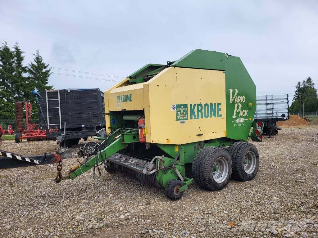 Krone VARIO PACK 1800 MULTICUT 원형 곤포기
