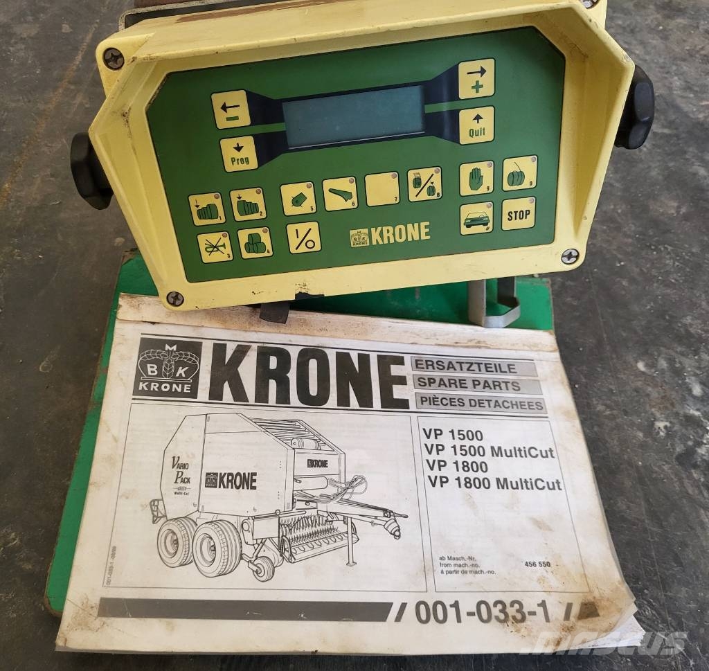 Krone VARIO PACK 1800 MULTICUT 원형 곤포기