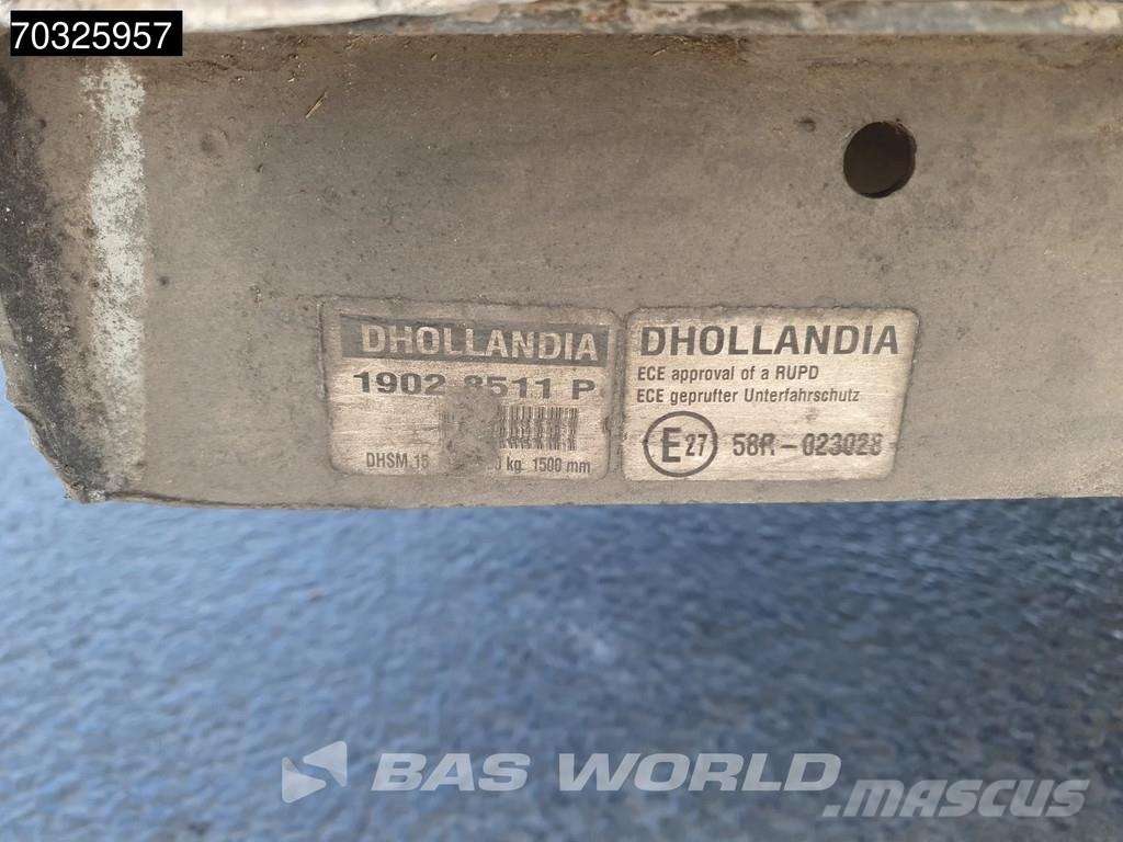 MAN TGL 12.220 TGL 4X2 12t NL-Truck 1500kg DHollandia شاحنات ذات هيكل صندوقي