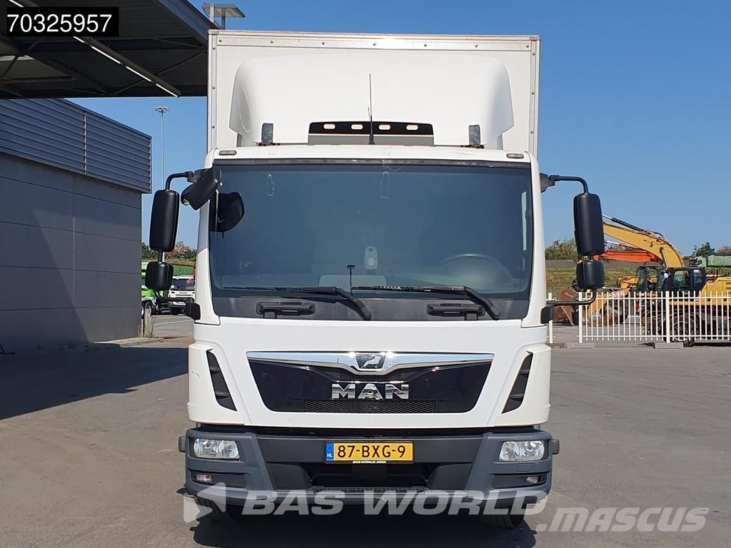 MAN TGL 12.220 TGL 4X2 12t NL-Truck 1500kg DHollandia شاحنات ذات هيكل صندوقي