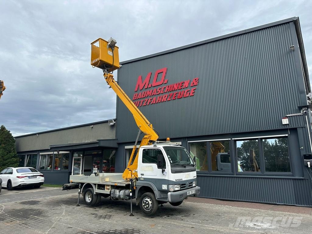 Nissan Cabstar Truck & Van mounted aerial platforms