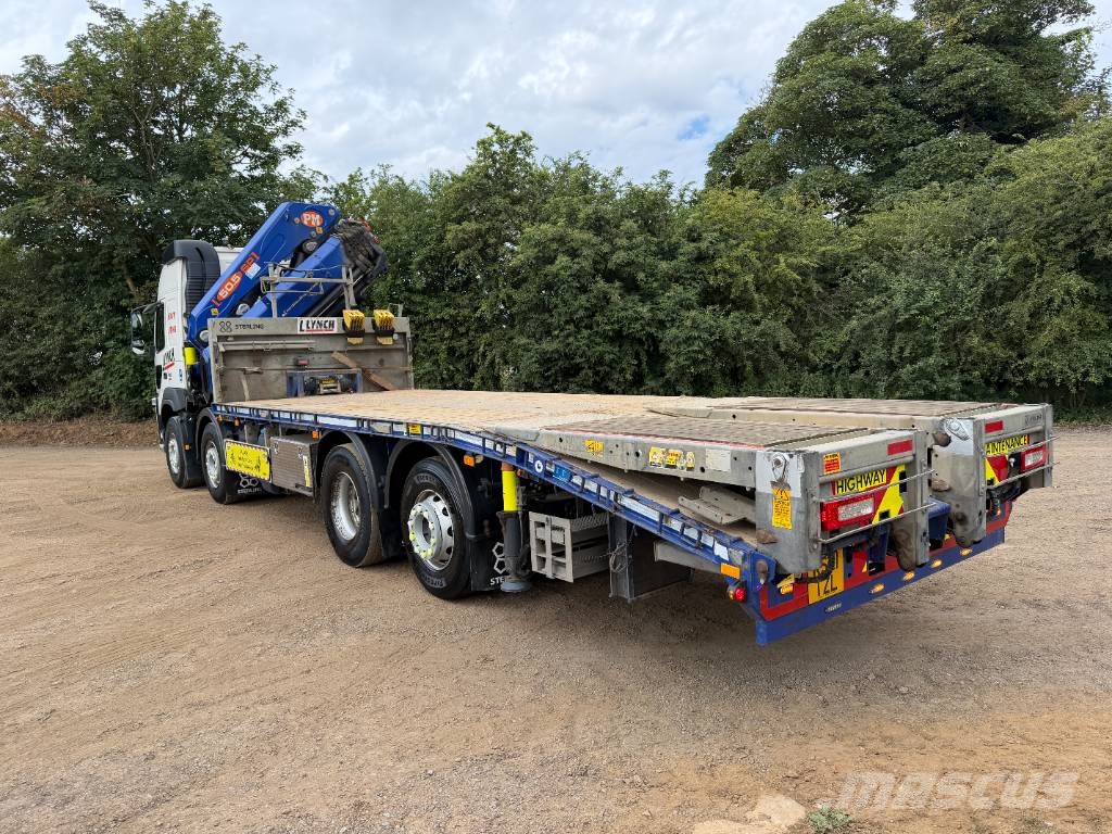 Volvo FM 430 Cheese Wedge Hiab Sleeper Cab Camiones grúa