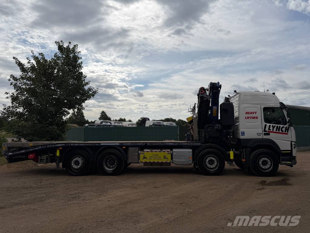 Volvo FM 430 Cheese Wedge Hiab Sleeper Cab Camiones grúa